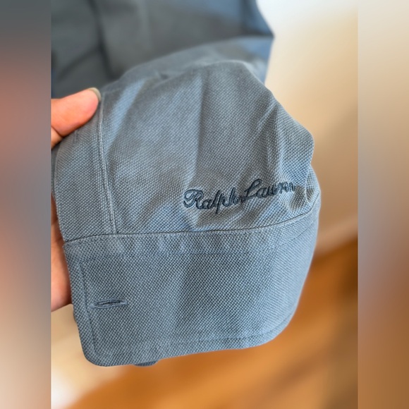 Ralph Lauren Purple Label Slim Logo Washed Pique Polo Long Sleeve Shirt Sweater - Picture 2 of 8